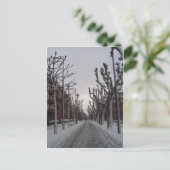 Winter in Straßburg Postkarte (Stehend Vorderseite)