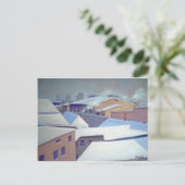 "Winter in Tallinn " Postkarte (Stehend Vorderseite)