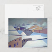 "Winter in Tallinn " Postkarte (Vorne/Hinten)