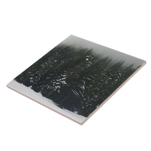 Winter in the Mountain Forest Fliese (Seite)