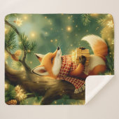 Winter in the Pines Sherpadecke (Vorderseite (Horizontal))