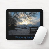 Winter in Wales Foto Mousemat Mousepad (Mit Mouse)