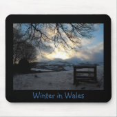 Winter in Wales Foto Mousemat Mousepad (Vorne)