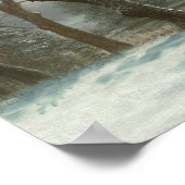 Winter in Yosemite von Albert Bierstadt Poster (Ecke)