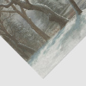 Winter in Yosemite von Albert Bierstadt Seidenpapier (Ausschnitt)