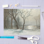 Winter in Yosemite von Albert Bierstadt Seidenpapier (Handwerk)