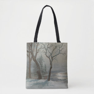 Winter in Yosemite von Albert Bierstadt Tasche
