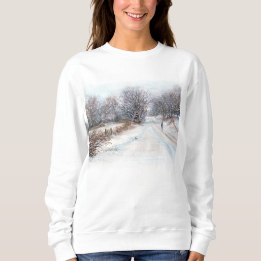"Winter Isolation" Sweatshirt (Vorderseite)