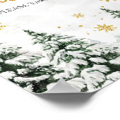 Winter ist kalt draußen Liebhaber Poster (Ecke)