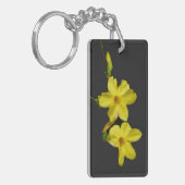 Winter-Jasmine-Schlüsselring Schlüsselanhänger (Vorderseite links)