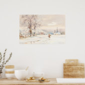 Winter - Joseph Rubens Powell Fine Art Poster (Küche)