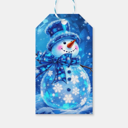 Winter Joy Gift Bag Geschenkanhänger (Vorderseite)