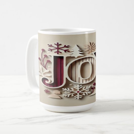 Winter Joy Kaffeetasse (Vorderseite Links)
