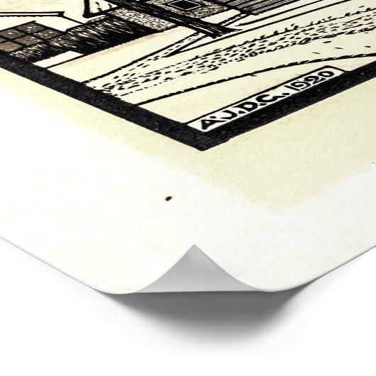 Winter - Julie de Graag Poster (Ecke)