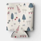 Winter Junggeselinnen-Abschied Gefallen Apres Ski Dosenkühler (Vorderseite)