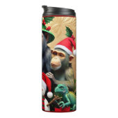 "Winter Jungle Escapade" Thermosbecher (Nach rechts gedreht)