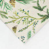 Winter Juniper Pine Blanket Fleecedecke (Ecke)
