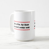 Winter Kaffeetasse (Vorderseite Links)