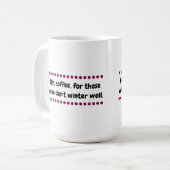 Winter Kaffeetasse (Vorderseite Links)