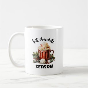 Winter-Kakao-Wortkunst-Kaffeetasse Kaffeetasse