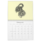 Winter-Kalender Kalender (Feb 2027)