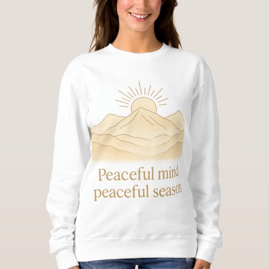 Winter-Kalmus-Kollektion Sweatshirt (Vorderseite)