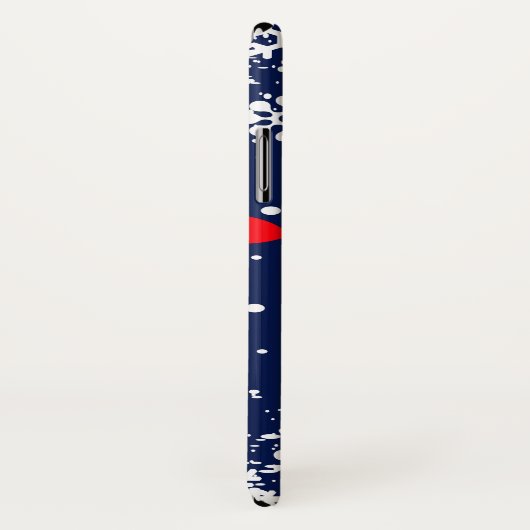 Winter-Kardinal Case-Mate iPhone Hülle (Hinten/Rechts)