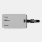 Winter Kardinal Custom Gepäckanhänger (Rückseite horizontal)