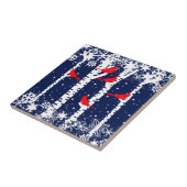 Winter-Kardinal Fliese (Seite)