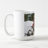 Winter Kardinal Kaffee Tasse (Links)