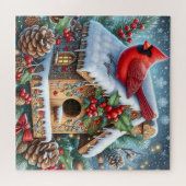 Winter-Kardinal-Rätsel Puzzle (Horizontal)