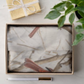 Winter-Kardinal Seidenpapier (Geschenk)