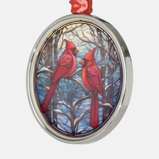 Winter Kardinal Weihnachtsschmuck (Links)