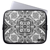 Winter Kardinals Mandala Laptopschutzhülle (Vorderseite)