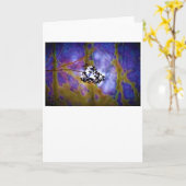 Winter, Karte (Gelbe Blume)