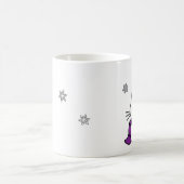 Winter-Kätzchen-Tasse Kaffeetasse (Mittel)