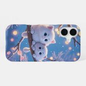 Winter Kawaii Cats Phone Case iPhone 16 Hülle (Rückseite (Horizontal))
