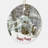 Winter Keramik Ornament (Links)