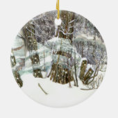 Winter Keramik Ornament (Hinten)
