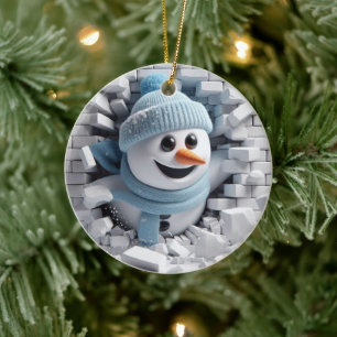 Winter Keramik Ornament