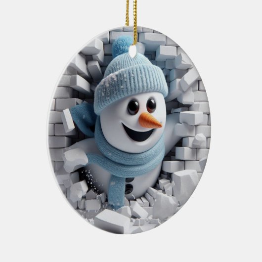 Winter Keramik Ornament (Rechts)