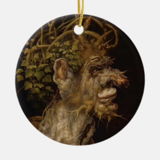 Winter Keramik Ornament (Vorne)