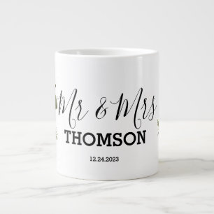 Winter-Kieferzapfen & Beeren-Familien-Wurfkissen Jumbo-Tasse