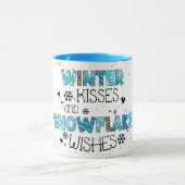Winter Kisses individualisieren Tasse (Zentrum)