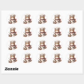 Winter Kitten Stickers (Blatt)