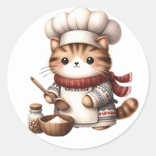 Winter Kitten Stickers (Vorderseite)