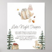 Winter kleidet sich seine kalten Outdoor-Windsurfe Poster (Vorne)