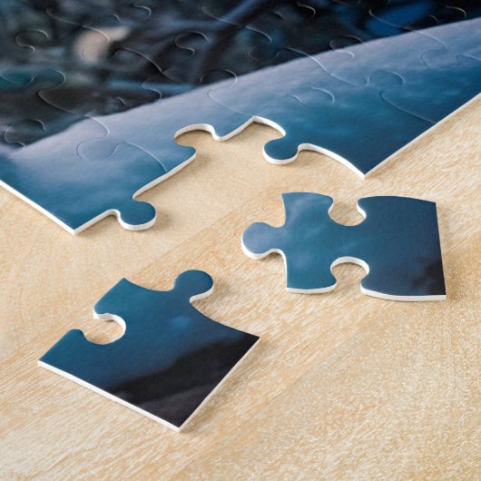 Winter Koala und Südlichter Puzzle (Seite)