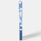 Winter Kokeshi Doll - Blue Mountain Geisha Girl Case-Mate iPhone Hülle (Rückseite / Links)