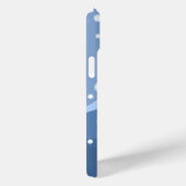 Winter Kokeshi Doll - Blue Mountain Geisha Girl Case-Mate iPhone Hülle (Rückseite / Rechts)